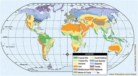 World Climate Maps Maps Economy Geography Climate Natural