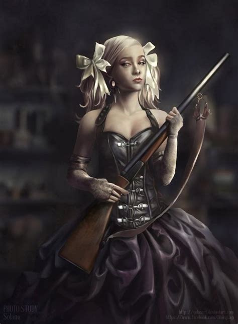Steampunk Huntress By Hoang Lap Scrolller