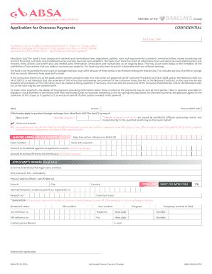 Check spelling or type a new query. Absa Forms - Fill Online, Printable, Fillable, Blank ...