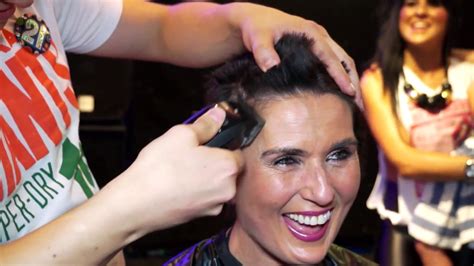 Olga Gets Her Head Shaved For Charity Youtube