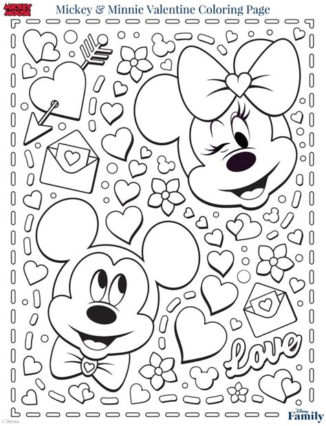 Boys and girls ages 4 and up will love patting the child animatronic edition's head 3 times for force activation, in which. Disegni da colorare - Topolino e Minnie - San Valentino ...