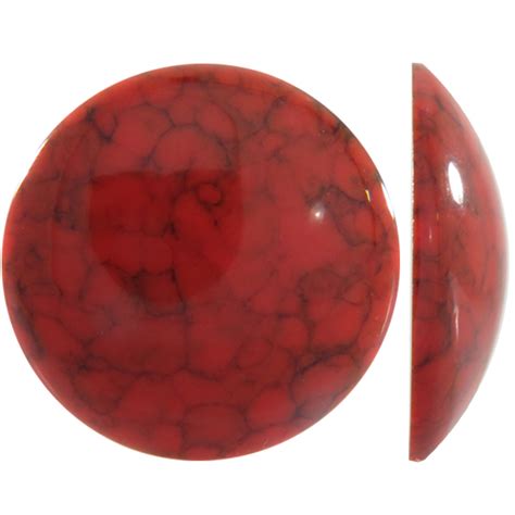 Coral Flatback Cabochons Coral Round 15mm Dreamtime Creations
