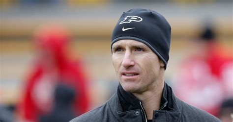 Drew Brees Hired As Purdue Interim Assistant Coach Before Citrus Bowl