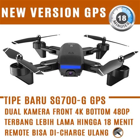 Kapasitas segitu merupakan kapasitas baterai yang cukup besar sehingga mampu untuk terbang dengan. Jual Drone Spark Clone SG700-G DUAL HD Camera 4K VERSI ...
