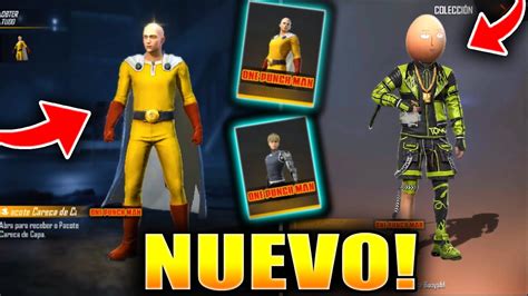 Ya SaliÓ Free Fire X One Punch Man Nuevas Skins Emotes Y Novedades
