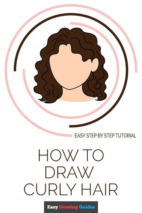 How To Draw Curly Hair Really Easy Drawing Tutorial Easy Drawings