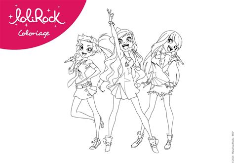 Turn on the printer and click on print the drawing. Magic LoliRock: Activities | Coloring pages, Printable ...