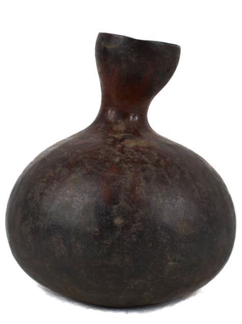 Calabash Gourd Container Brown Cameroon Old African Art 130679 In 2020
