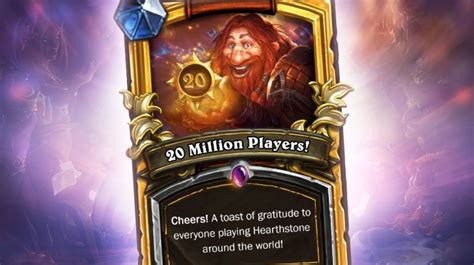 Blizzard S Hearthstone Heroes Of Warcraft Hits Epic Milestone