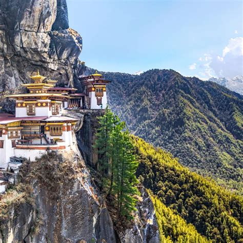 Bhutan Paro Valley Taktshang Goemba Tigers Nest Temple Shutterstock