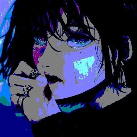 Aesthetic Anime Icons Cyber Grunge Profile Pics