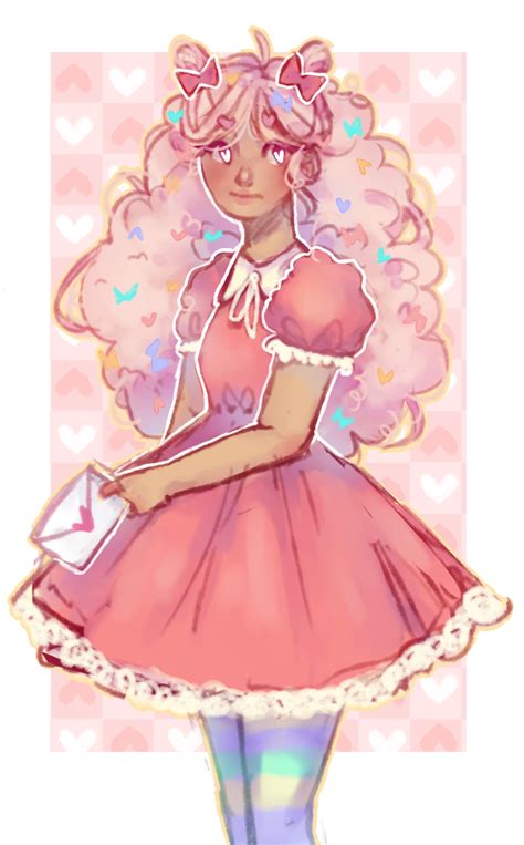 Cotton Candy Cookie Crob By Pepp3ro On Deviantart Dress Drawing Guy