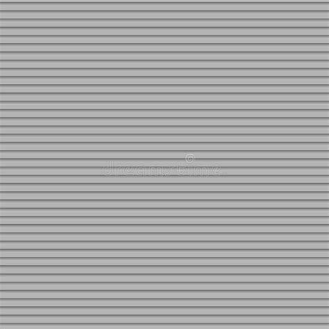 Grey Seamless Horizontal Stripe Pattern Background Stock Vector