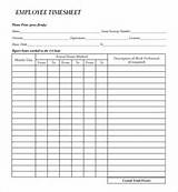 Employee Payroll Sheet