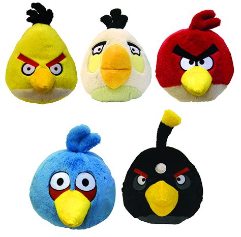 Apr111833 Angry Birds 5 In Plush Wsound Asst Previews World