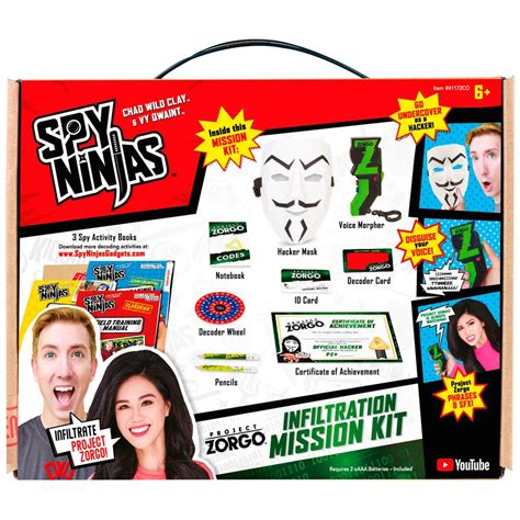 Spy Ninjas Project Zorgo Infiltration Mission Kit From Vy Qwaint And