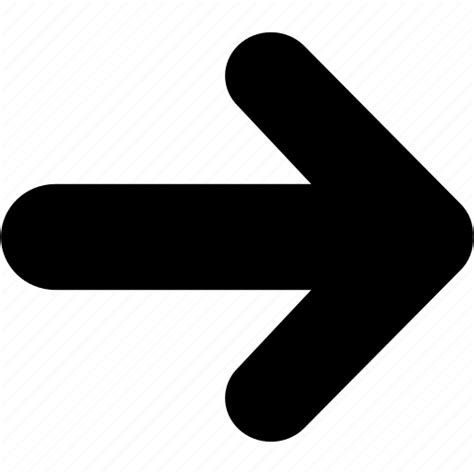 Arrow Go Right Next Right Right Direction Right Side To Right Icon