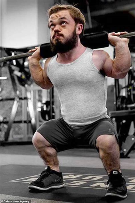 Bodybuilder Dwarf Goes To The Gym Six Times A Week And Bulks