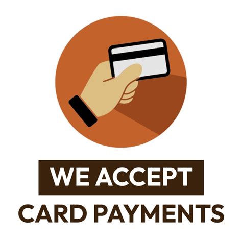 Copy Of We Accept Credit Card Payments Postermywall