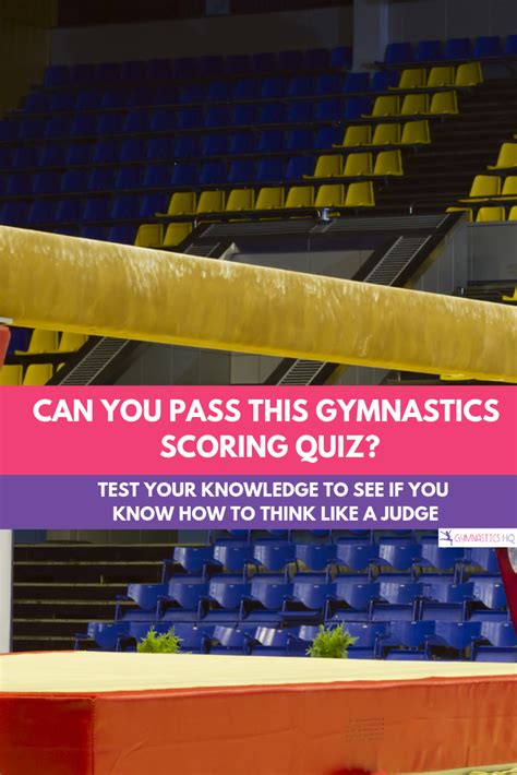 Maybe you would like to learn more about one of these? Can you pass this Gymnastics Scoring Quiz? | Gymnastics ...
