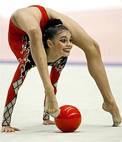 Alina Kabaeva Russian Rhythmic Gymnast Extreme Flexibility
