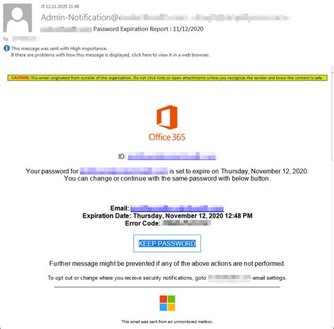 Convincing Office 365 Phishing Uses Fake Microsoft Te