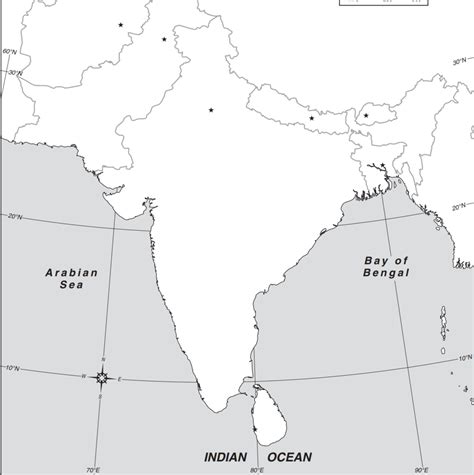 Unit Indian Subcontinent Countries Map Diagram Quizlet