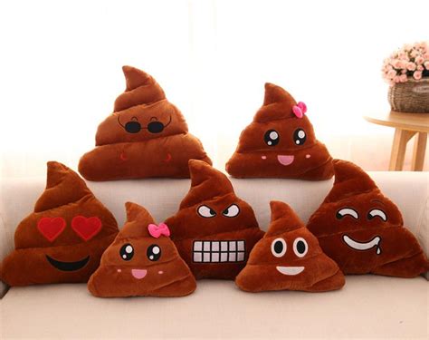 Spielzeug 30cm Poop Plush Cushion Emoji Emoticon Fun Soft Stuffed