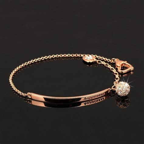 Unfollow women gold bracelet to stop getting updates on your ebay feed. Happiness Rose Gold Bracelets for Women