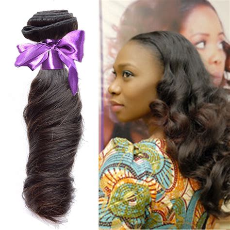 7a Peruvian Spiral Curl Weave Human Hair Bundles Aunty Funmi Hair