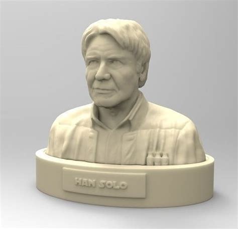Han Solo 3d Model 3d Printable Cgtrader