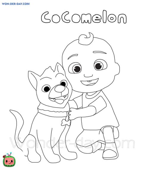 Cocomelon Coloring Pages 50 Coloring Pages Wonder Day — Coloring