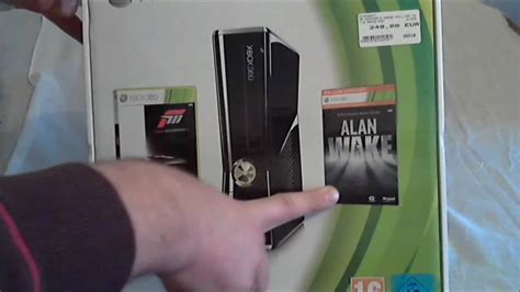 Unboxing Xbox 360 Slim 250gb Wi Fi Black Deutsch Bashachievements