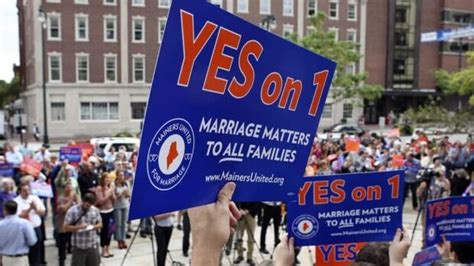 Maine Maryland Approve Same Sex Marriage Cbc News