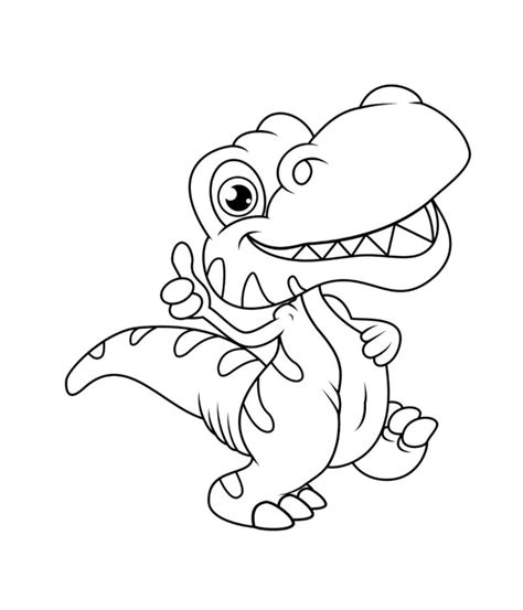 Dinosaur Coloring Pages | Etsy