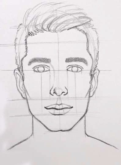 Como Desenhar Rosto Masculino Em 10 Passos Criativo E Tanto