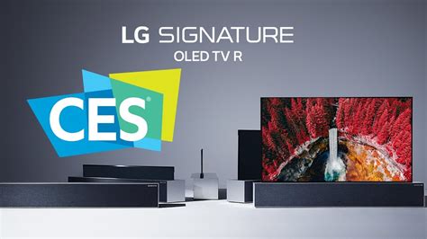 Lg Roll Up Tv Review Ces 2019 Of Lg Signature Oled Tv R Model 65r9