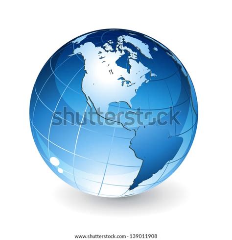 Isolated Globe Stock Vector Royalty Free 139011908 Shutterstock
