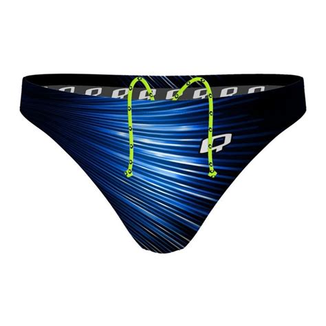 Blue Volt Waterpolo Brief Beach Sport Water Polo Snug Streamlined