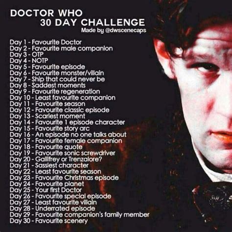 Doctor Who 30 Day Challenge Day 3 Doctor Who Amino