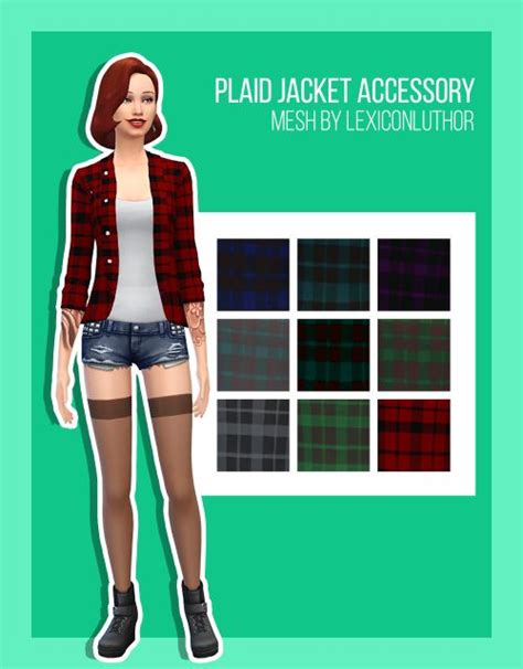Things Nstuff — Plaid Jacket Accessory So Ive Remade My Old Open