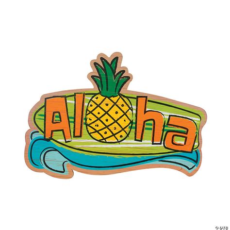 Aloha Surf Sign Oriental Trading