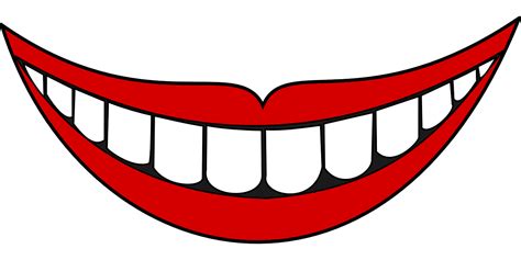 Lips Mouth Teeth Smile Strange Png Image Picpng