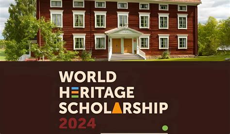 Unesco World Heritage Residence Scholarship 2024 Apply Now • Myschoolgist
