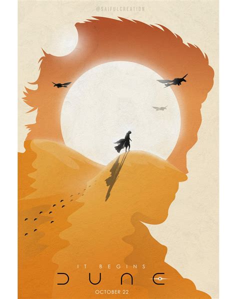 Dune Poster Art Saifulcreation Posterspy