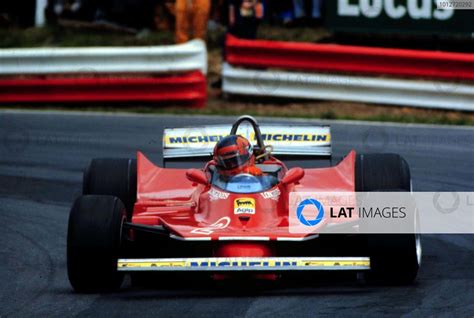 British Grand Prix Brands Hatch England July Gilles