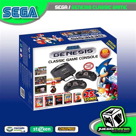 Sega Genesis Mini Classic 81 Juegos Nueva Envio Gratis 49900