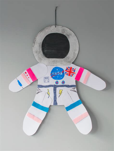 Kids Crafts Making Astronauts For Space Week Lets Do Something