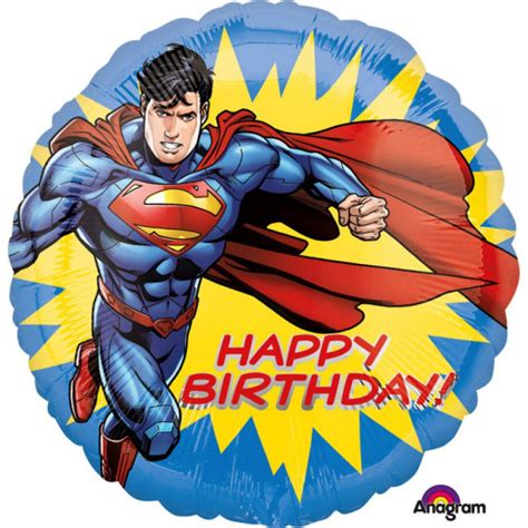 Balon Foliowy Superman Happy Birthday 43 Cm Proarti