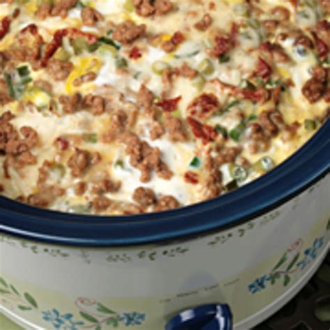 Slow Cooker Sausage Breakfast Casserole